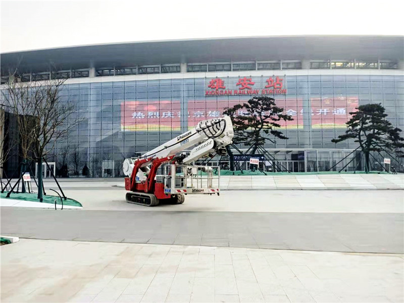 43米蜘蛛式升降平台